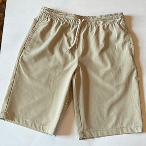 Boys khaki shorts, size 10/12 by First Wave. Like new.
